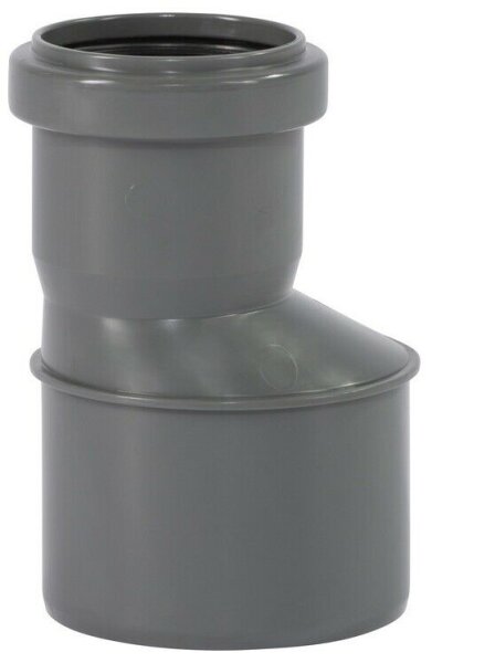 Ostendorf HTsafe HT Rohr Abflussrohr Abwasserrohr Bogen Abzweig Muffe HT Safe Reduzierung DN 90 x DN 75